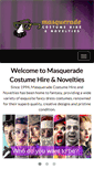 Mobile Screenshot of masqueradecostumes.co.za